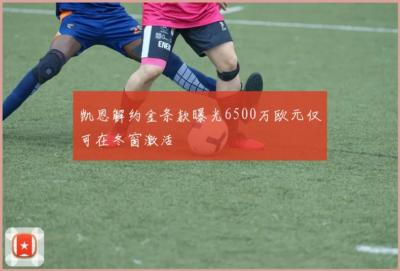 凯恩解约金条款曝光6500万欧元仅可在冬窗激活