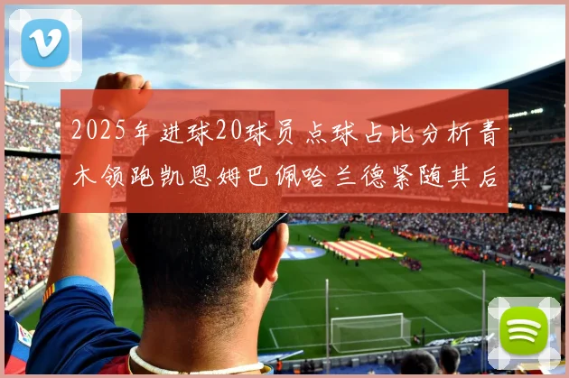 2025年进球20球员点球占比分析青木领跑凯恩姆巴佩哈兰德紧随其后